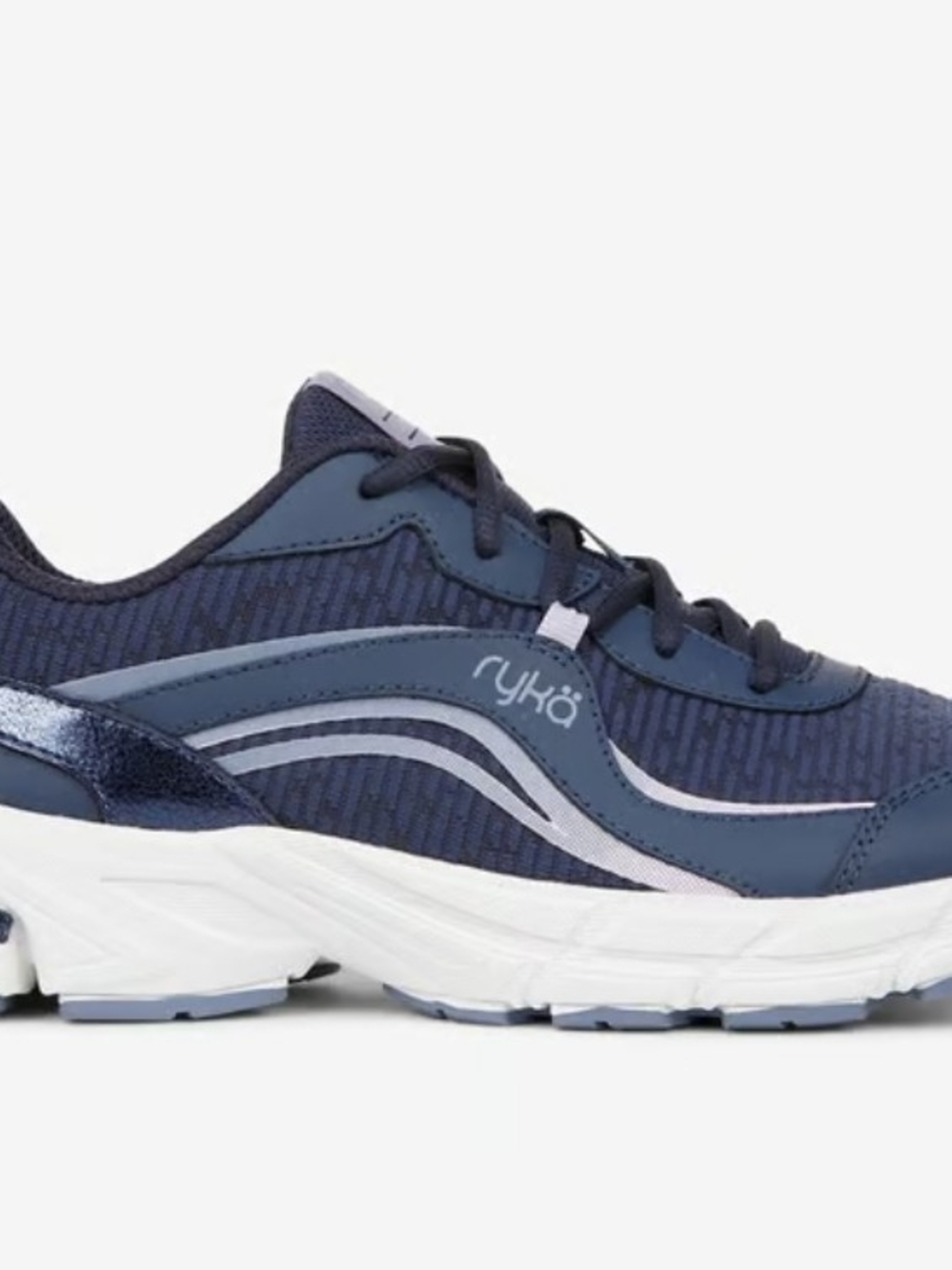 Rykä Imagine Women's Walking Shoes Navy Blue Purple Sneakers